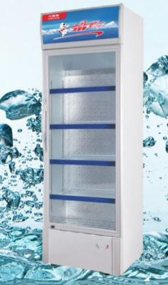 Chine position libre de porte de 100W 193L de réfrigérateur simple d'affichage à vendre