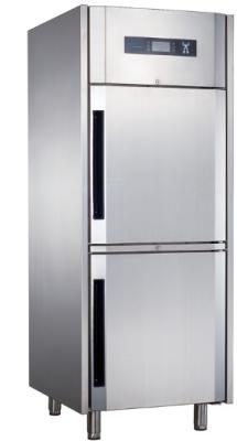 China 600L Upright Double Door Stainless Steel Fridge Air cooling for Kitchen for sale