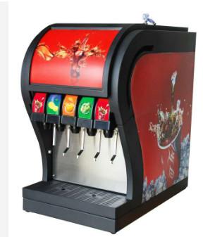 China 5 Valves Post Mix Drink Machine , 1 3HP Coke Soft Drink Dispenser for sale