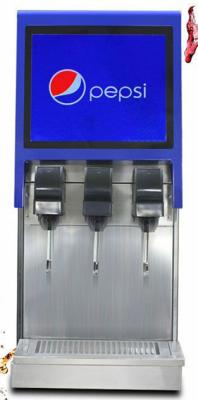 China Restaurant Cola Dispenser Machine R134a 2.24L Carbonator With 3 Valves for sale