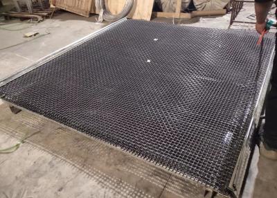China Stainless Steel Galvanized Metal Vibrating Screen Mesh Plain Weave for sale