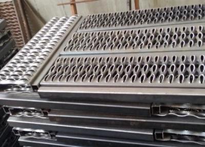 China 10′ /12′ Diamond Hole Aluminum Galvanized Trench Grates Standard Length for sale