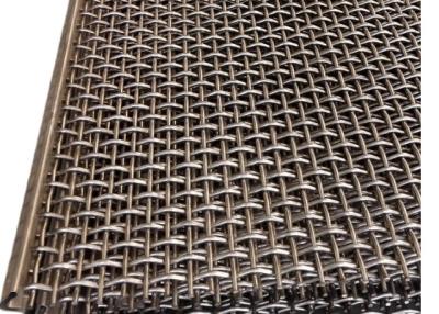 China 304 Mesh Crimped Stainless Steel Wire Mesh For Mining Screen for sale