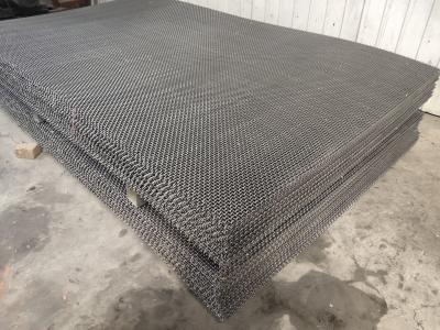 China Crimped Wire SGS Mining Screen Mesh Size 1.5m X 1.95m for sale