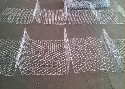 China Selvedge Wire Hexagonal Mesh Stainless Steel Gabions For Protecting Slope for sale