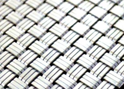 China Decorative Ss316 Architectural Woven Wire Mesh Metal Crimped Screen For Building Facade for sale