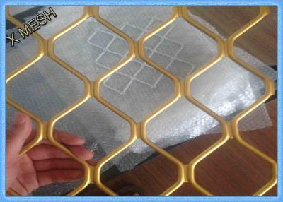 中国 頑丈なダイヤモンドによって拡大される金属の網の装飾的なアルミニウム4つx 8つをスプレー式塗料 販売のため