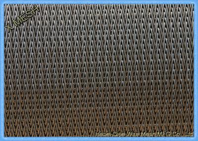 Китай Комбинированная сальнированная тканая металлическая сетка Конвейерная лента Никель Алюминиевый сплав Anti Break продается