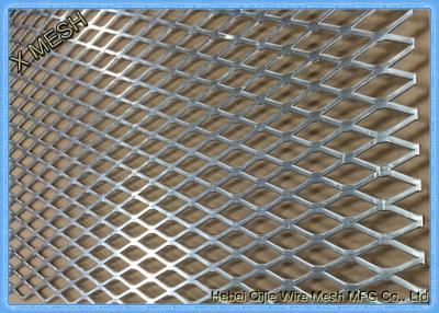 China Flattened Heavy Duty Expanded Metal Mesh 4x8 Mild Steel Sheet For Flooring for sale