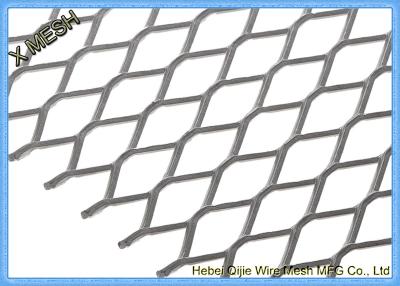 China DIN EN ISO 1461 Expanded Metal Mesh , Aluminum Expanded Metal Sheet For Stairs for sale