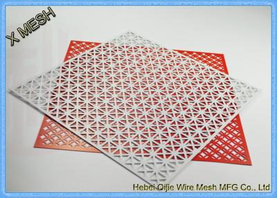 China Architectural Facades Honeycomb Perforated Sheet Metal Roestvrijstaal Te koop