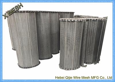 China Plain Weave Metal Wire Mesh Conveyor Belt , Heavy Duty Stainless Steel Mesh 30 Meters for sale