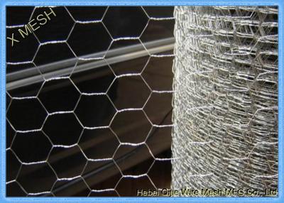 China Galvanized Hexagonal Chicken Wire Mesh Screen 0.9 X 30 M Roll Anti Oxidation à venda