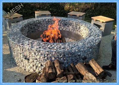 China Hot Dipped Galvanized Garden Welded Gabion Retaining Wall / Welded Gabion Stone Cage Box for sale