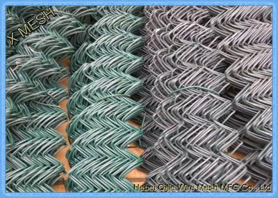 China 5 Galfan der überzogenen Stahlkettenglied-Zaun-Fuß Platten-, Kettendraht-Fechten zu verkaufen
