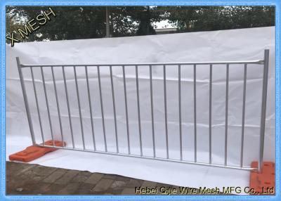 China 2.1m x 2.4m einfacher entfernbarer vorübergehender modularer Zaun für Sportveranstaltung, Baustellen zu verkaufen