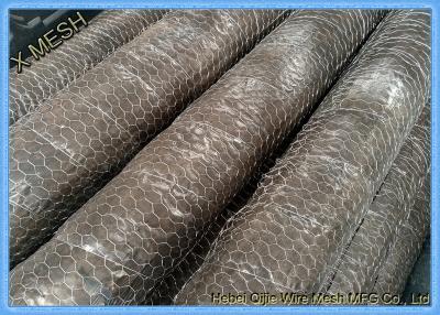 Chine maille hexagonale galvanisée de poulet enduite par PVC de fabrication de fil de grillage en métal d'ouverture de maille de 1/2 » à vendre