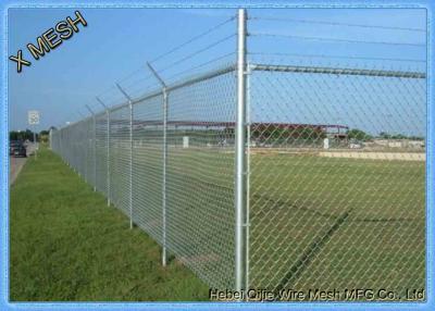 China Security Galvanized Chain Link Fence 3 Foot Diamond Wire Netting for sale
