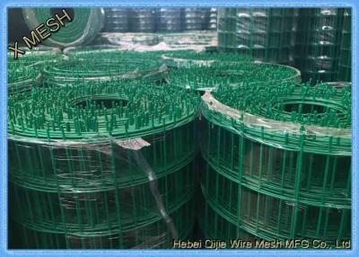 China High Tensile Green Pvc Coated Wire Mesh Panels Galvanized Long Service Life for sale