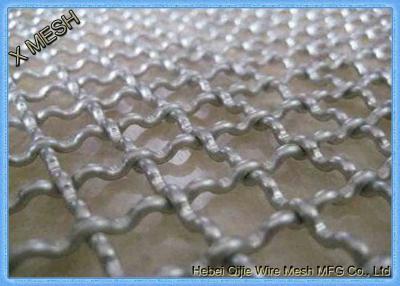 China 1/2 Inches Aluminum Crimped Woven Wire Mesh For Mine 1m X 25m Size for sale