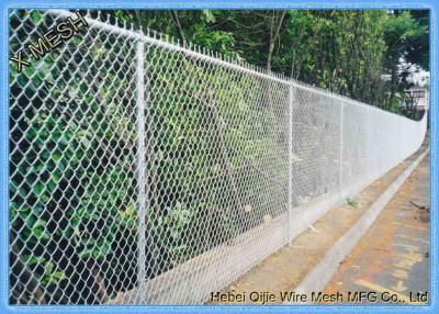 China Hot Dipped Galvanized 9gauge Chain Link Security Fencing for sale