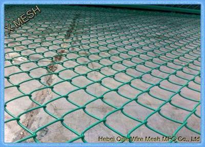 China 9 Gauge Metal Wire Mesh Hot Dipped Galvanized Chain Link Fence for sale