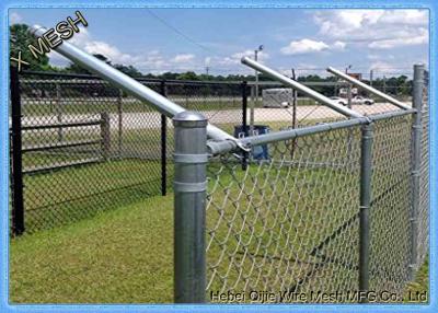 China PVC Coated 9 Gauge Heavy Duty Chain Link Fencing Quick To Install for sale