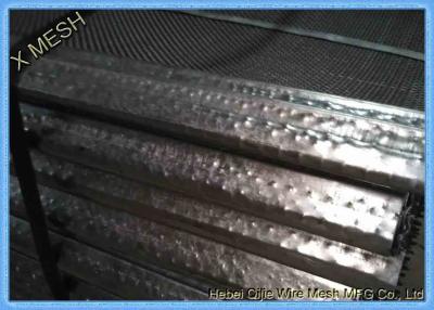 China 65mn Steel Mining Screen Mesh , Hooked Vibrating Rock Screen Galvanized 1.5m X 2m for sale