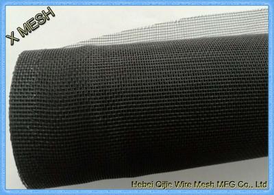 China 20mesh X 0.18mm Soft Black Stainless Steel Insect Screen / Fly Screen Wire Mesh For Harsh Environments for sale