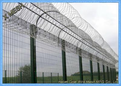 China High Level Security Welded Panel Barrier Anti - Climb 358/3510 Fence Panel for sale