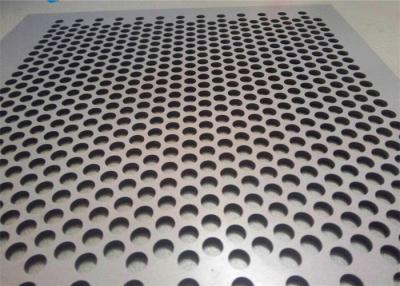 China Decorative Perforated Metal Mesh Screen / Metal Perforated Sheet Customized Size for sale