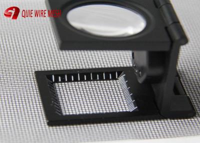 China 316 L pantalla revestida del insecto de la seguridad de la malla de la pantalla del insecto del polvo del acero inoxidable en venta