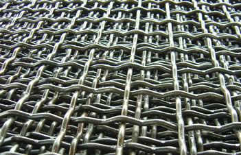 China 304 316 316L Stainless Steel Woven Mesh Crimped Precrimped For Filtering for sale