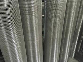 China Construction Site Anti Cracking Welded Wire Mesh , Stainless Steel Woven Wire Cloth for sale