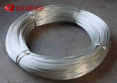 China Alambre obligatorio galvanizado galvanizado sumergido caliente, bobina de alambre de acero suave 25 kilogramos en venta