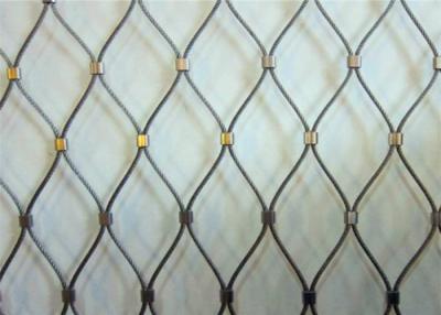 China Tipo tejido óxido cerca animal del negro AISI316 del recinto de la malla de alambre del metal en venta