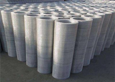 China 304 Woven Stainless Steel Crimped Wire Mesh Square Hole For 1-2m Width for sale