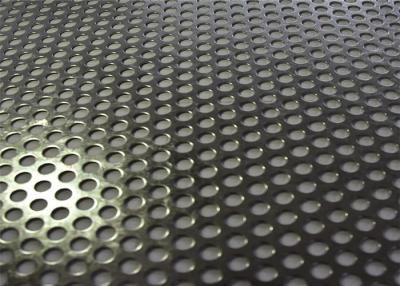 China Galvanized Round Hole Perforated Sheet Metal Panels For Construction And Decoration for sale
