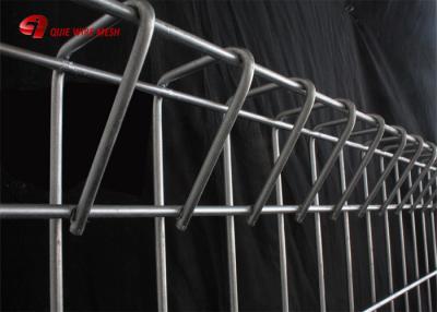 China Roll Top Wire Mesh Fence Panels , Decorative BRC Fence 1500mm / 2000mm / 2500mm Width for sale