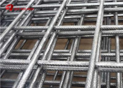 China Rebar 4mm Welded Wire Mesh Concrete Reinforcement Nature Surface Finish for sale