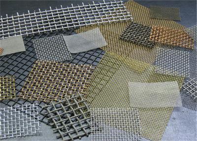 China 1-120 Mesh Stainless Steel Crimped Wire Mesh / Cloth / Net For Smoking Pipe for sale