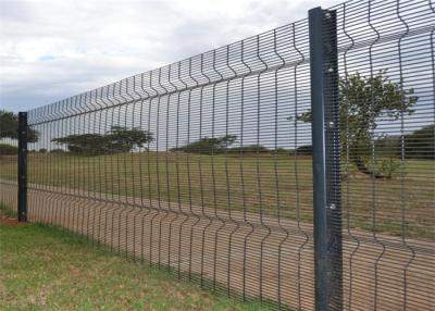 China 358 Anti Climb Welded Mesh Fencing High Security Galvanized + Pvc Coated for sale