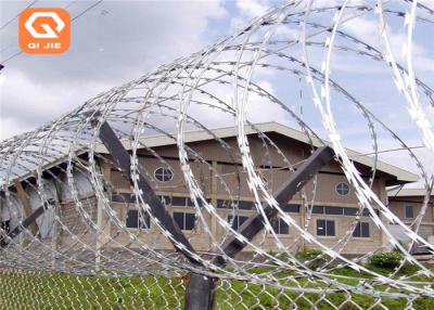 China Hot Galvanized Bto -22 Cbt 65 Concertina Razor Wire For Prison for sale