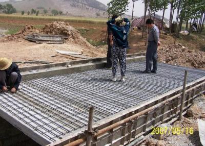 China 4.8m X 2.4m Welded Wire Mesh Galvanized Steel Bar Panels For Concrete Reinforcing for sale
