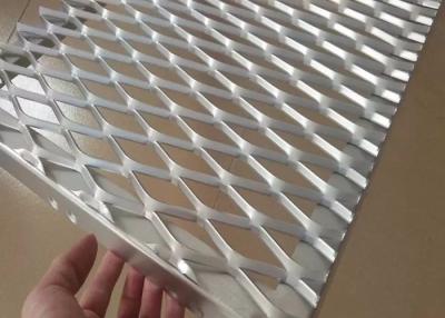 China Powder Coated Home Decoration Aluminum Expanded Metal Mesh For Building Facade for sale