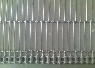 Cina Flessione piana 12mm Mesh Conveyor Belt di acciaio inossidabile 316 in vendita