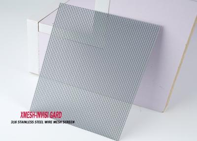 China Powder Coated Stainless Steel Security Mesh For Window Screen for sale