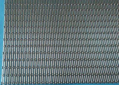 China Rede de arame tecida de aço inoxidável da tela do metal do Weave liso decorativa para armários à venda