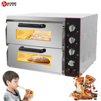 China Multifunctional Commercial Electric Deck Pizza Bread Baking Machine for Food Beverage for sale