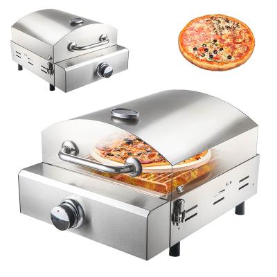 China AM-037A Gas Pizza Oven Portable Camping Pizza Grill Outdoor Garden Gas Oven Arrival for sale